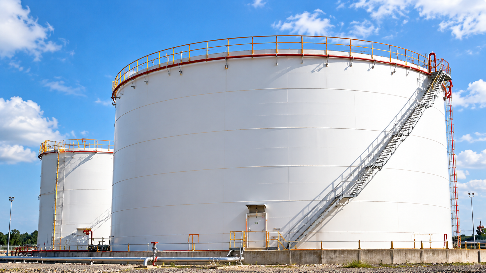 Industrial storage tanks