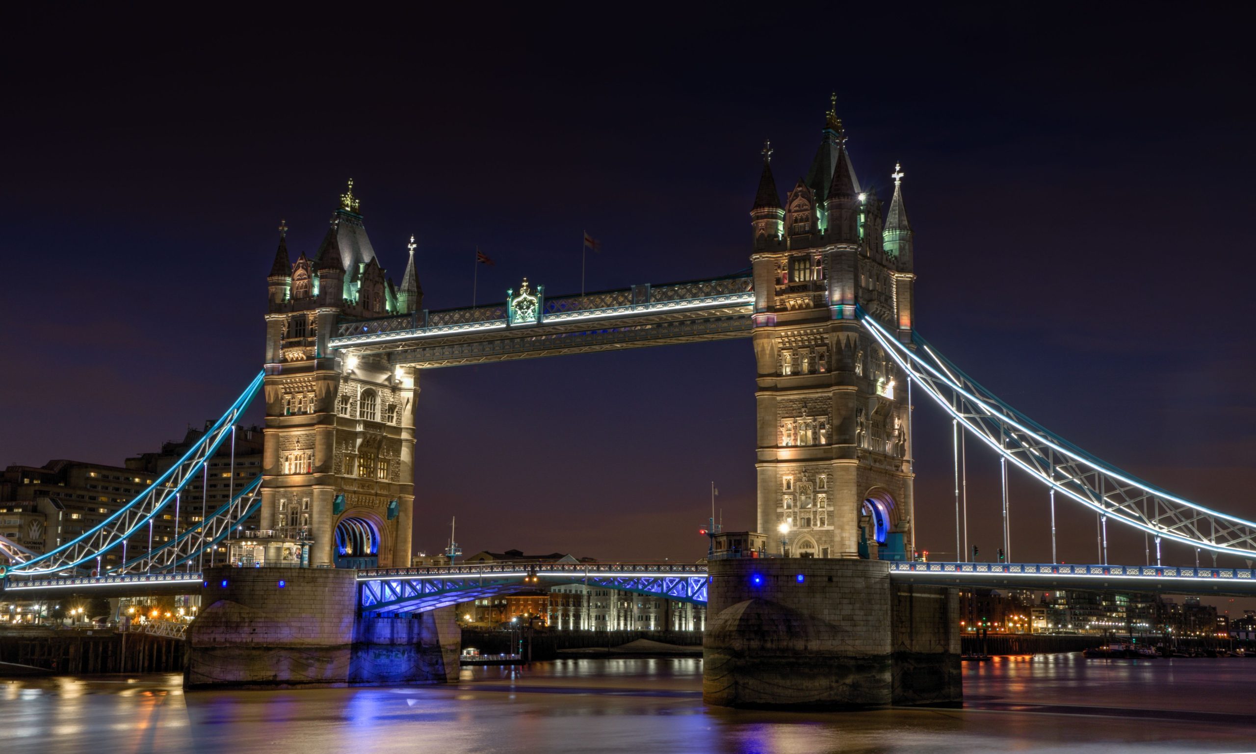 London Tower Bridge representing the company's beginnings in the United Kingdom